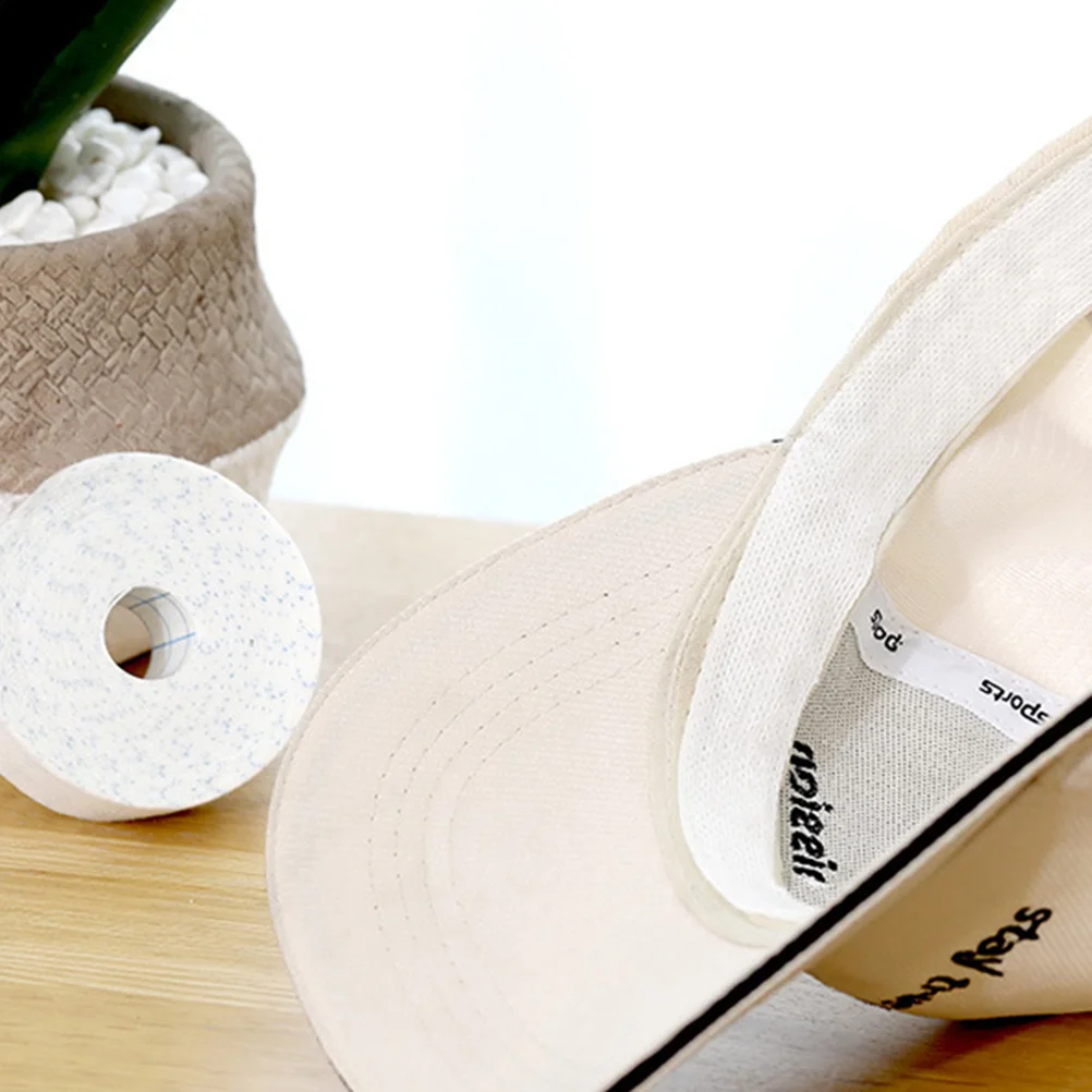 

Sweat Absorbing Non-Woven Disposable Sweatband Stickers for Collar Hat Liner Men Women Stain-Free Invisible for Shirts