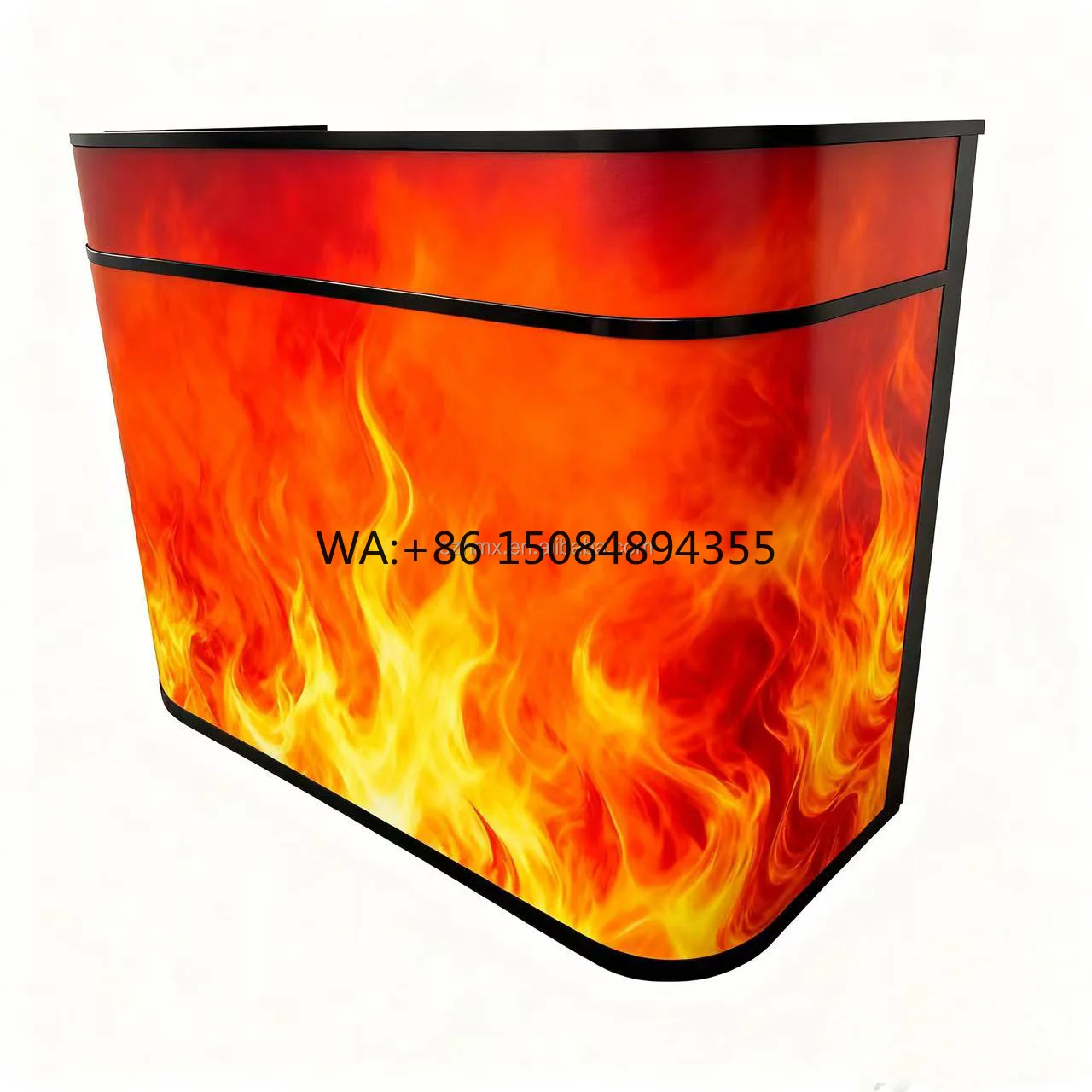 U-shaped Indoor Movable Full Color LED Display with 800 Nits Brightness for Exhibition and Commercial Use 2-Year Warranty