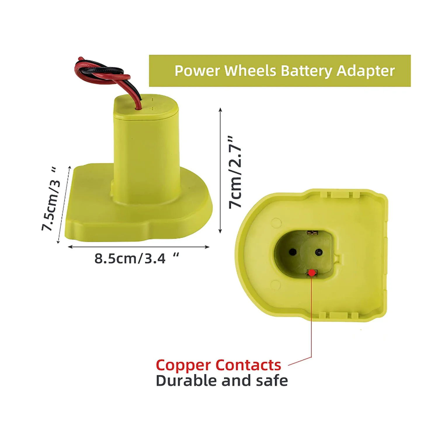 محول إخراج ذاتي الصنع 18 فولت محول سلك واحد متوافق مع بطاريات الأدوات الكهربائية RYOBI لمشاريع تحسين المنزل