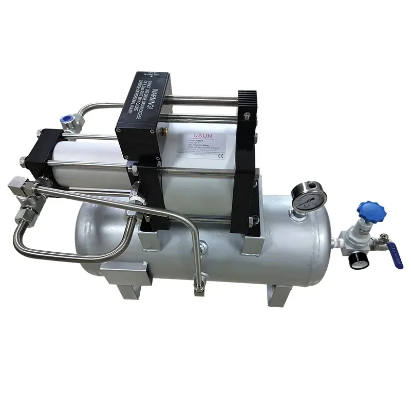 Free shipping  Wellness Model :AB05T-20L  20-40 Bar Complete air pressure booster pump with 20 L tank and outlet regulator