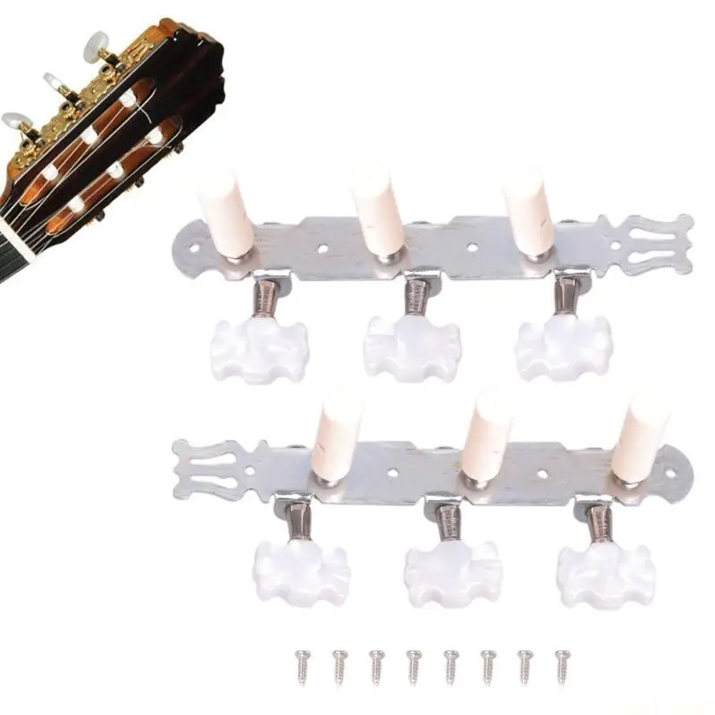 U2JB pair Guitar Tuning Pegs Machine Tuners White Machine for Head for Classic Gu