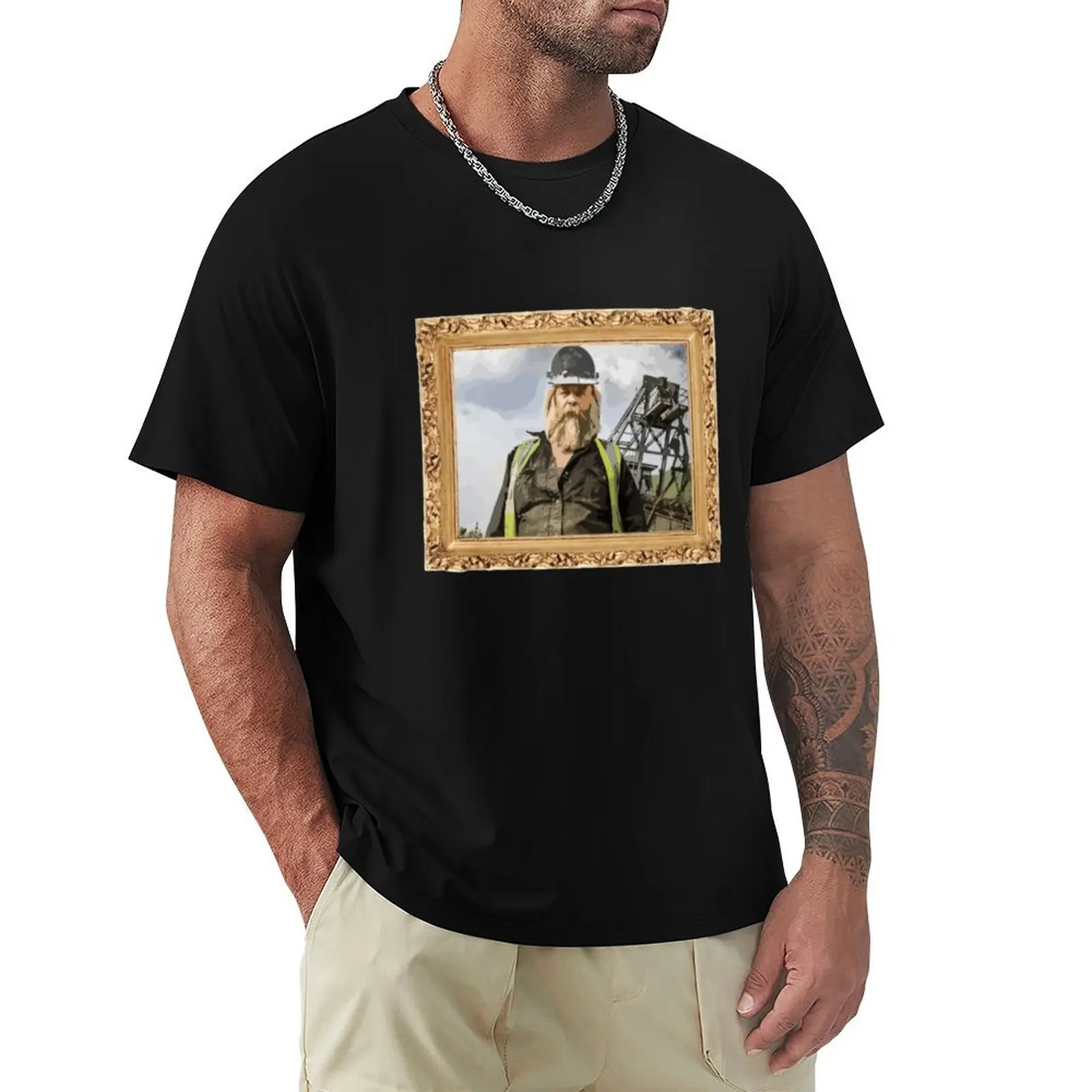 Tony Beets Painting T-Shirt Large Size Soft Cotton T-Shirt
