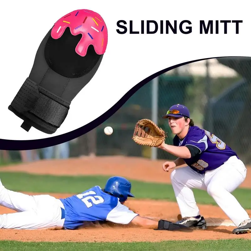 Sliding Mitts For Baseball Ice Cream Baseball Sliding Pads Protective Baseball Training Mitt Baseball Sliding Pads With Elastic