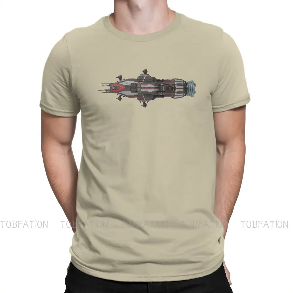 The Expanse Film Rocinante Ship Tshirt Classic Alternative Men's Tshirts Tops Oversized Cotton O-Neck T Shirt