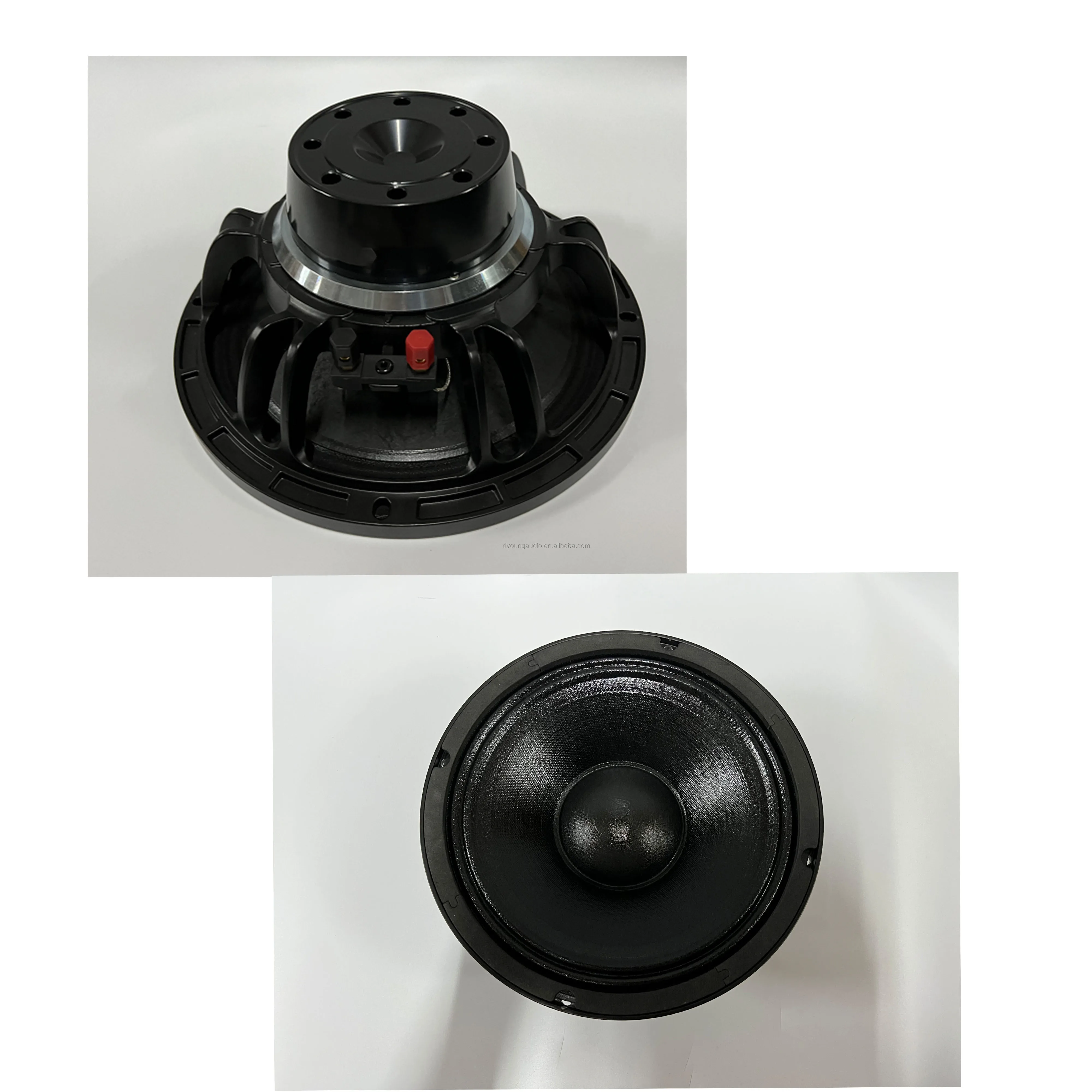 10인치 프로페셔널 라인 어레이 스피커 - 75mm 듀얼 보이스 코일 네오디뮴 우퍼 (800W RMS, 내부/외부 코일 디자인)