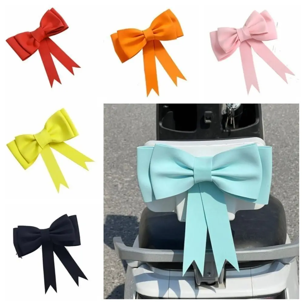 

High Quality Makaron Car Sticker Foam Soft Bow Knot Sticker Bow Knot Ornament