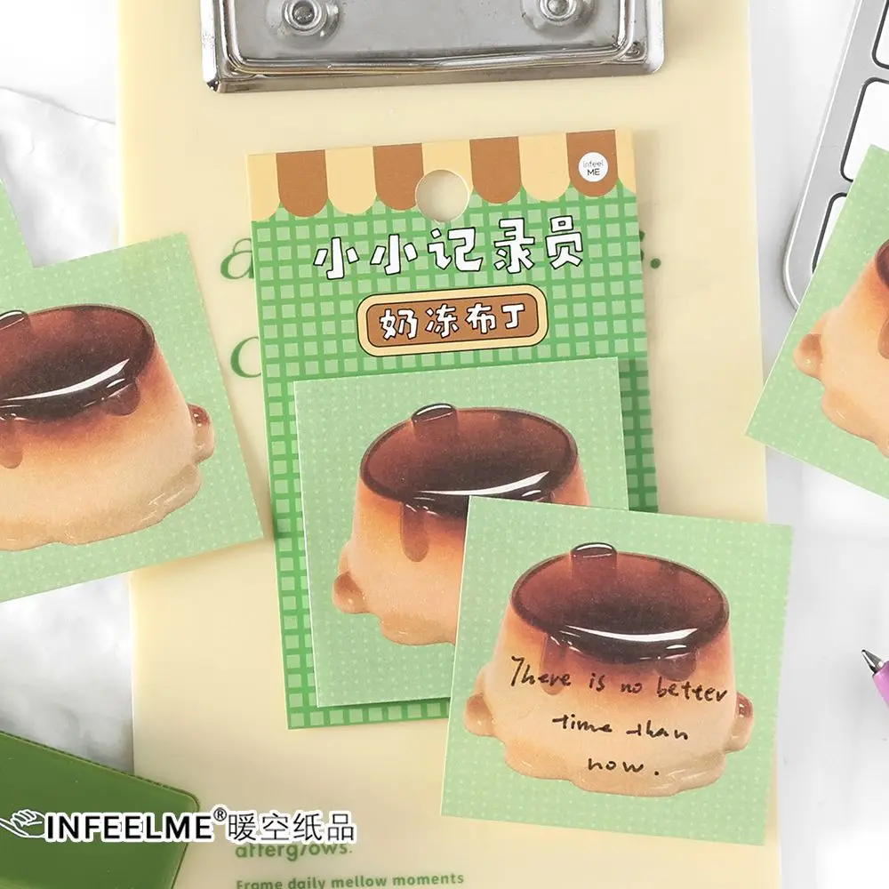 30 Pcs Kawaii Sticky Notes Toast มะเขือเทศน่ารัก Self-Stick Note Pads Kawaii เครื่องเขียนอุปกรณ์สํานักงานโรงเรียน