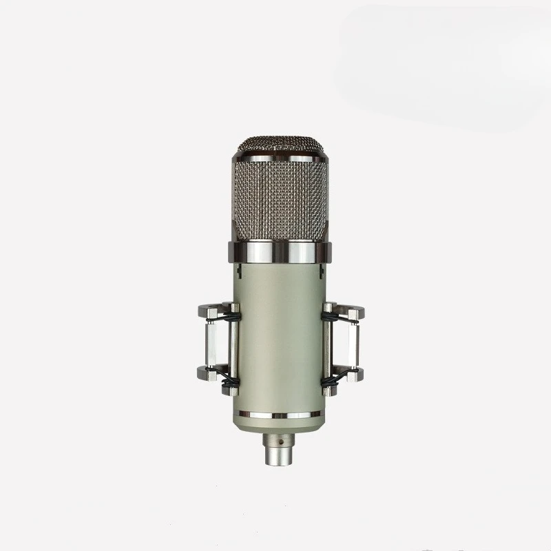 Recording studio large diaphragm tube microphone