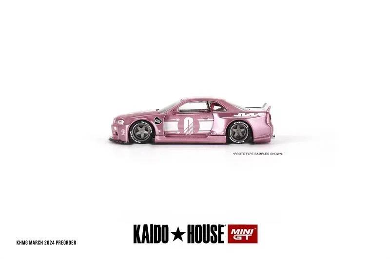 

Kaido House x MINI GT 1:64 R34 KAIDO RACING FACTORY V1 Diecast Model Car