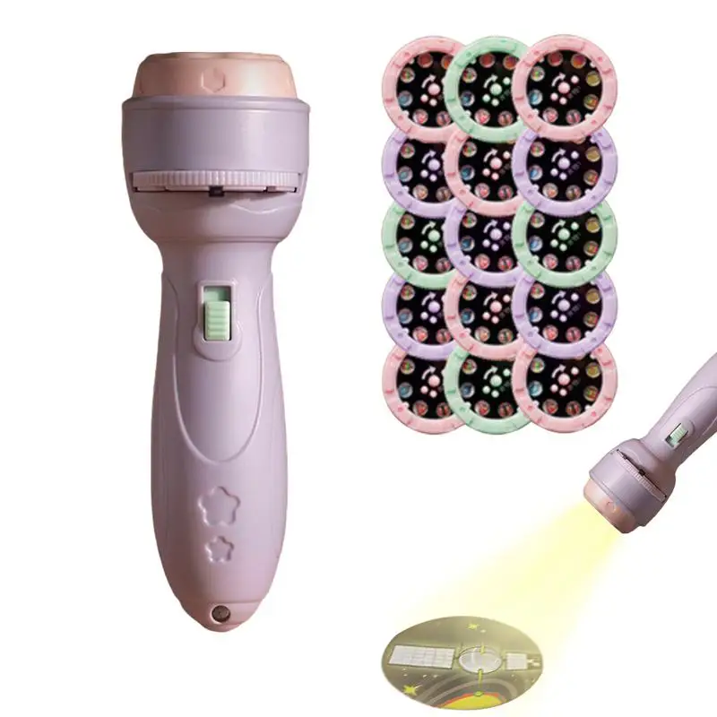 vendita calda Torcia Proiettore per bambini Torcia per bambini che dorme Lampada giocattolo Giocattolo per l'educazione precoce Regalo di Natale per le vacanze Giocattolo illuminato
