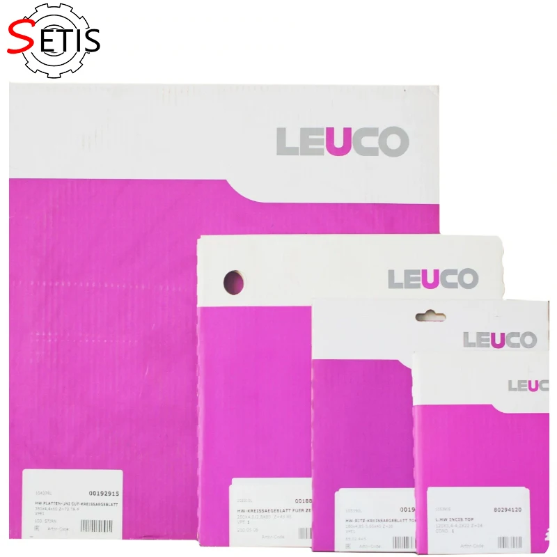Пильные полотна LEUCO: специализированные полотна для деревообработки, полотна для прорезных работ, полотна из сплава.