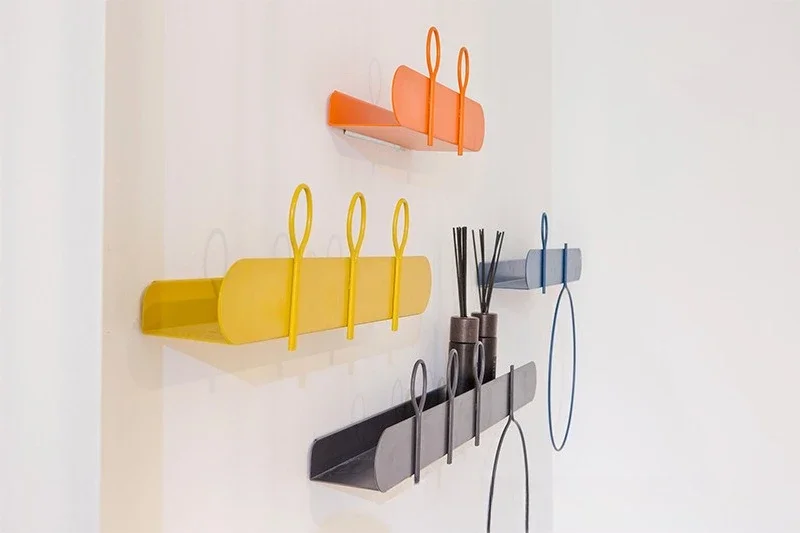 Tipo suspenso, simples e criativo, pendurado e rack de armazenamento, cabide.