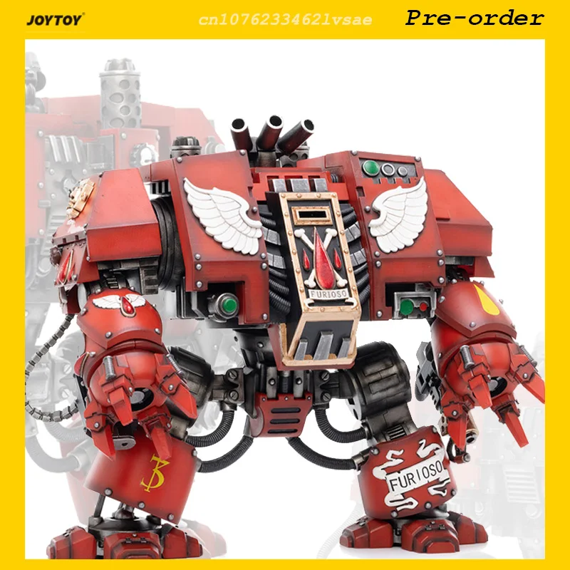 [Pre-Sale] JOYTOY Blood Angels Furioso Dreadnought Brother Samel 1/18 Action Figure Warhammer 40K Anime Joint Movable Doll Toys