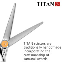 Titan Professional Hair Scissors Thinning  Cutting Barber  Hair Shears Scissor  Hairdressing Scissors 5.5/6.0/6.5/7.0inch 440C