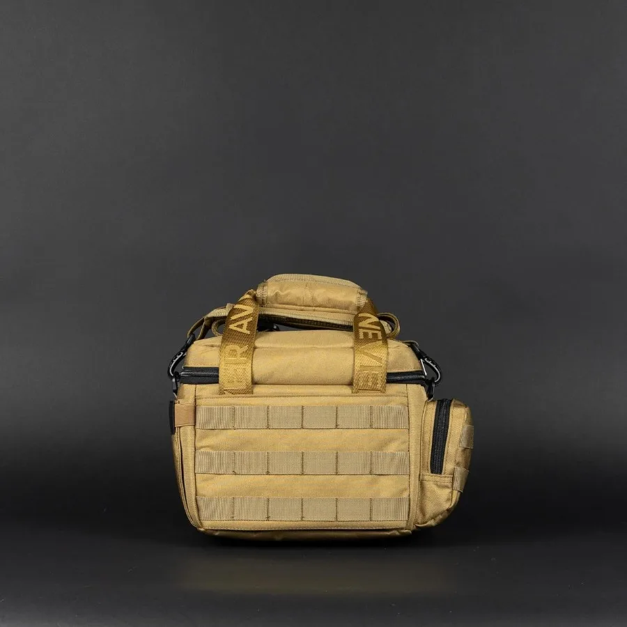 Mini borsa termica tattica per pranzo da 9 litri - Tessuto 1000D resistente all'acqua con tasche multiple isolate MOLLE e pannello patch Ideale per