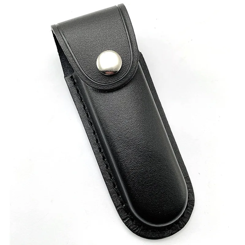 1szt Składany nóż Narzędzie Latarka Pętla na pasek Uchwyt Skórzana pochwa Kabura Pokrowiec Kieszeń Polowanie Obóz Outdoor Carry Multi Gear