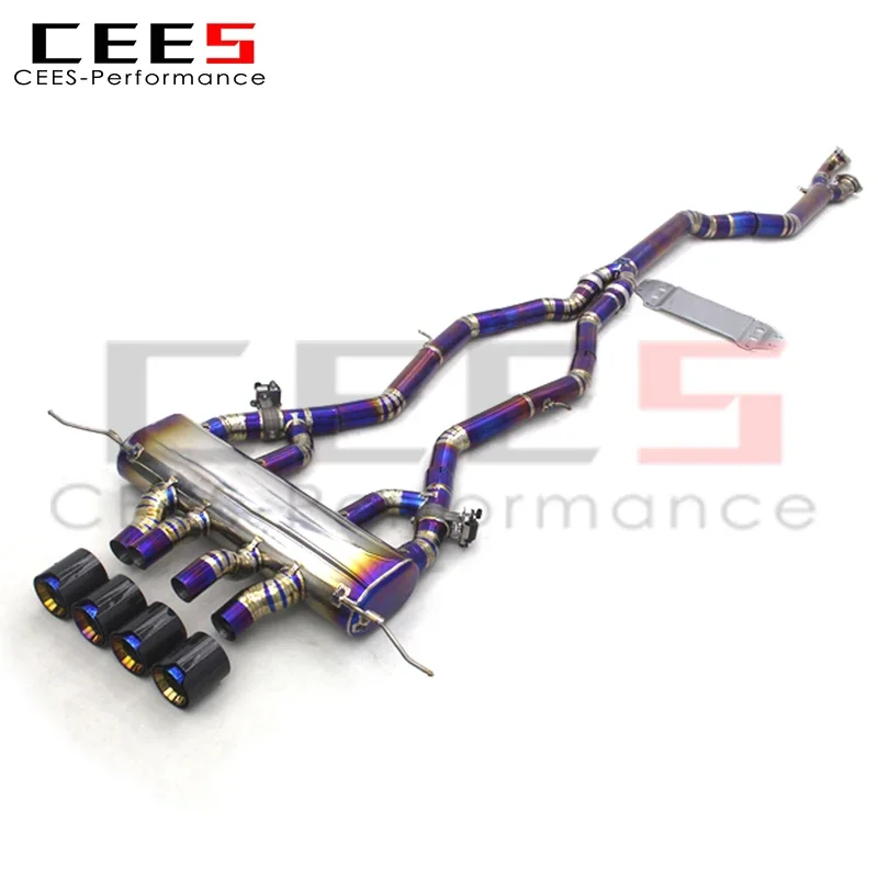 CEES Catback Exhaust For BMW M3 G80 3.0T 2020-2025 Performance Titanium alloy Exhaust Muffler Racing Car escape Exhaust System