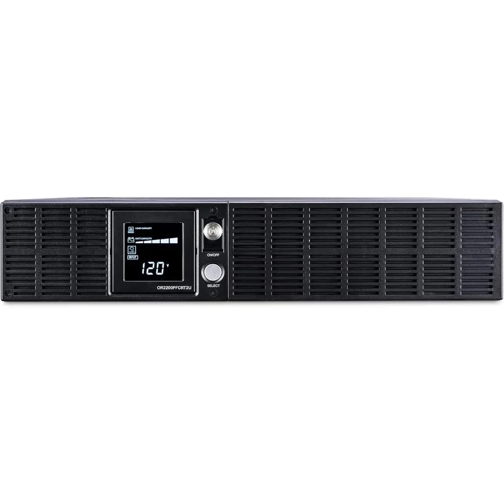 

Sinewave UPS System, 2000VA/1540W, 8 Outlets, AVR, 2U Rack/Tower