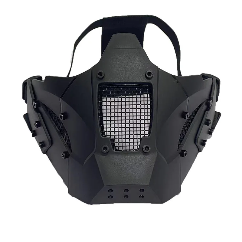 

Хэллоуин Киберпанк Маска База Механическая Железная Маска Воина Специальная База