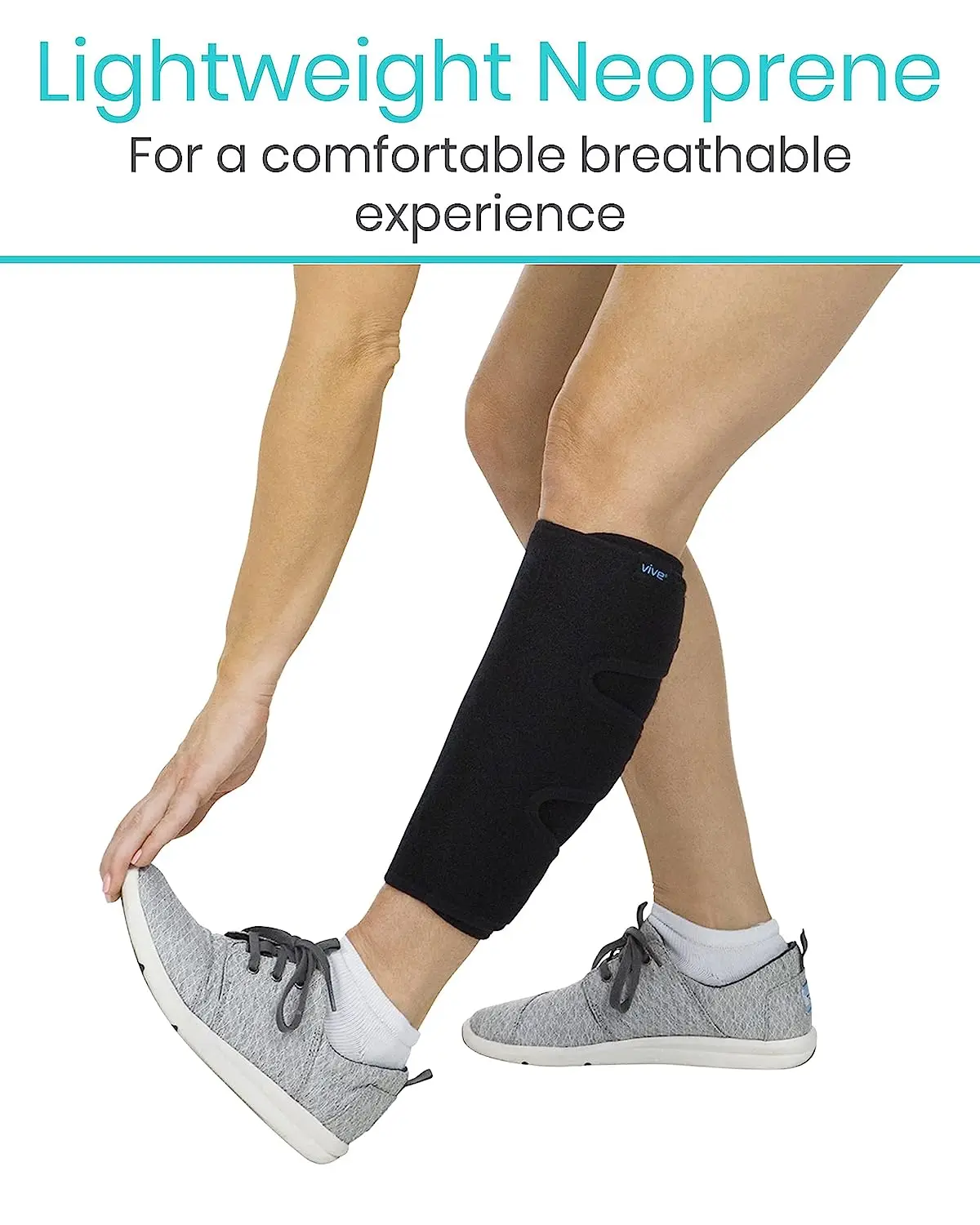 Calf Brace,Adjustable Shin Splint Support,Lower Leg Compression Wrap Increases Circulation,Reduces Muscle Swelling,Pain Relief