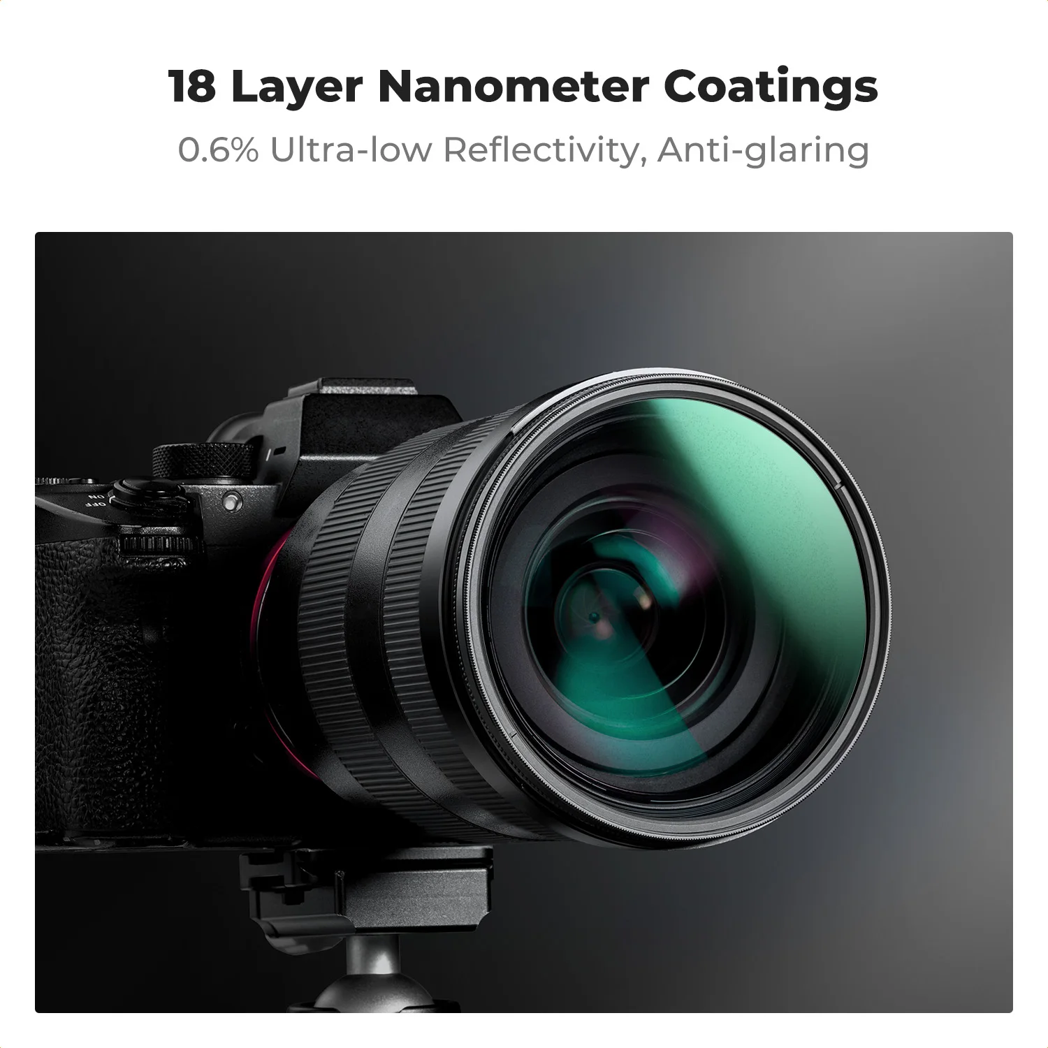 K&F Concept 2 w 1: filtr CPL i filtr rozpraszający światło 1/4, czarny, C 67mm 82mm 77mm 72mm 58mm 55mm 52mm 49mm 43mm — zdjęcie produktu 6