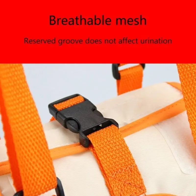 X4YE قابل للتعديل الكلب حبال الظهر الساقين الورك دعم زينة الحيوانات الأليفة لمساعدة الكلاب والأربطة إعادة تأهيل الكلب رفع تسخير