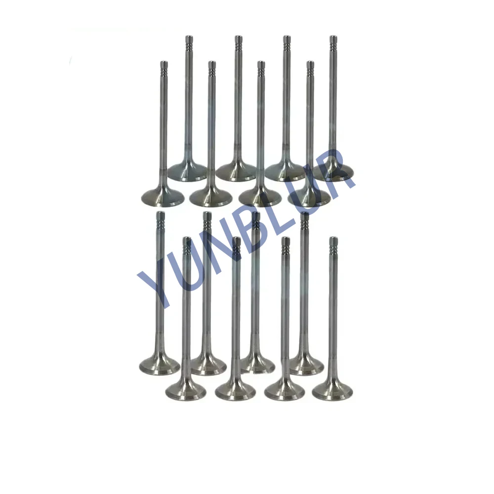 M282 16pcs Engine Intake & Exhaust Valve Set Fit 1.3 L M282.914 18-25 GAS For MERCEDES-BENZ GLB200 GLA180 B250 A250 A160 A180