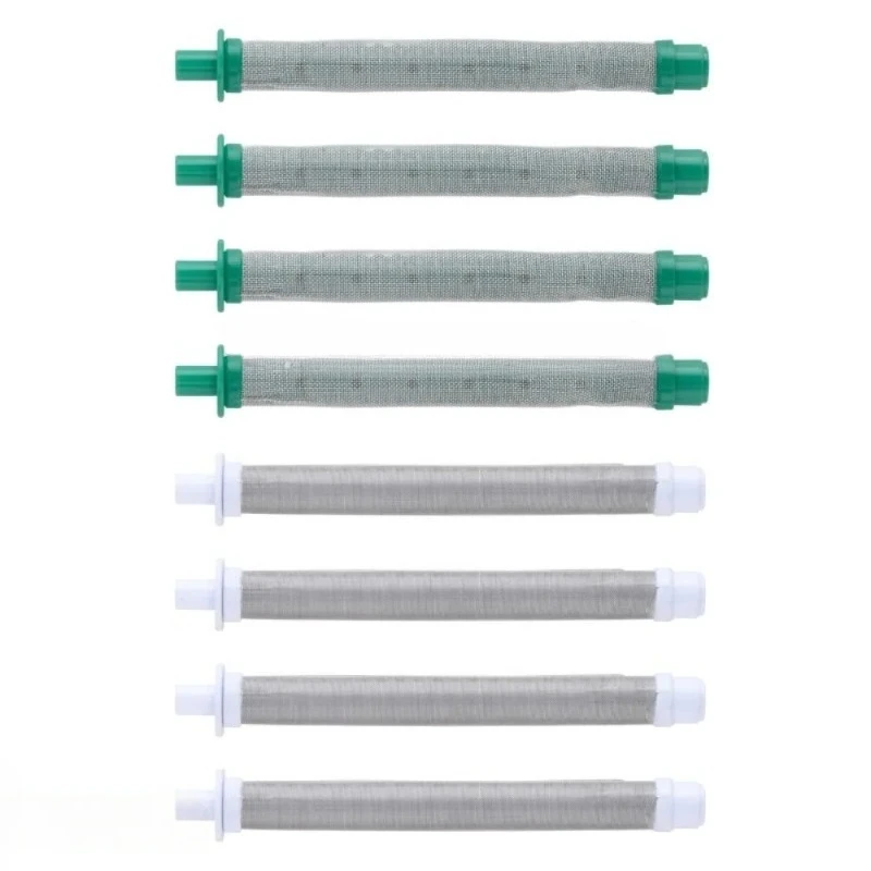 Topspray 2/5/10/20/50/100 قطعة فلتر بندقية الطلاء بدون هواء 60/100 شبكة احترافية لأجزاء بندقية الرش بدون هواء 818C 821 #2