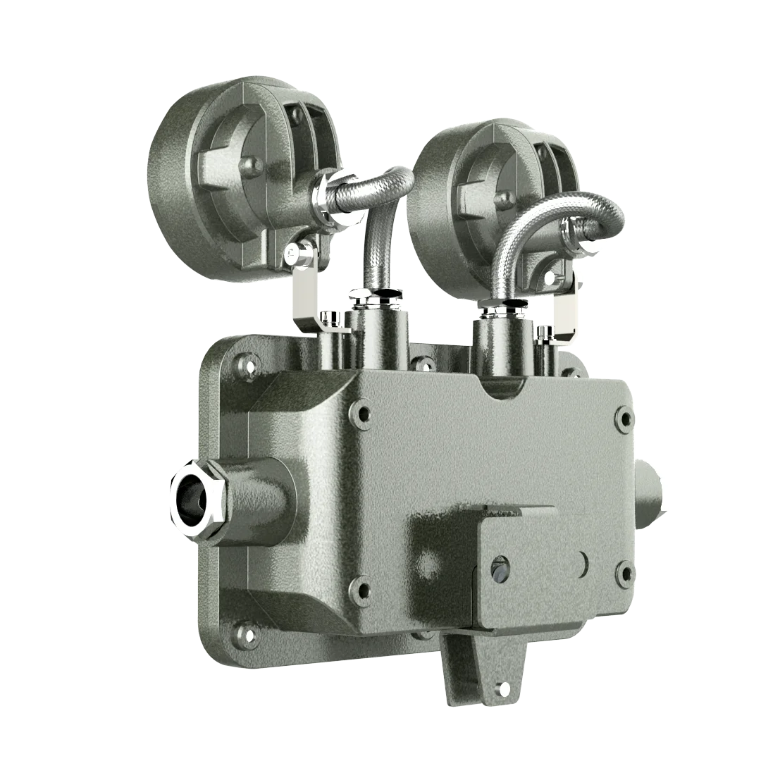 

High Quality 120min IP66 Led Explosion Proof Emergency Light double head for Emergency Lighting Hazardous Location