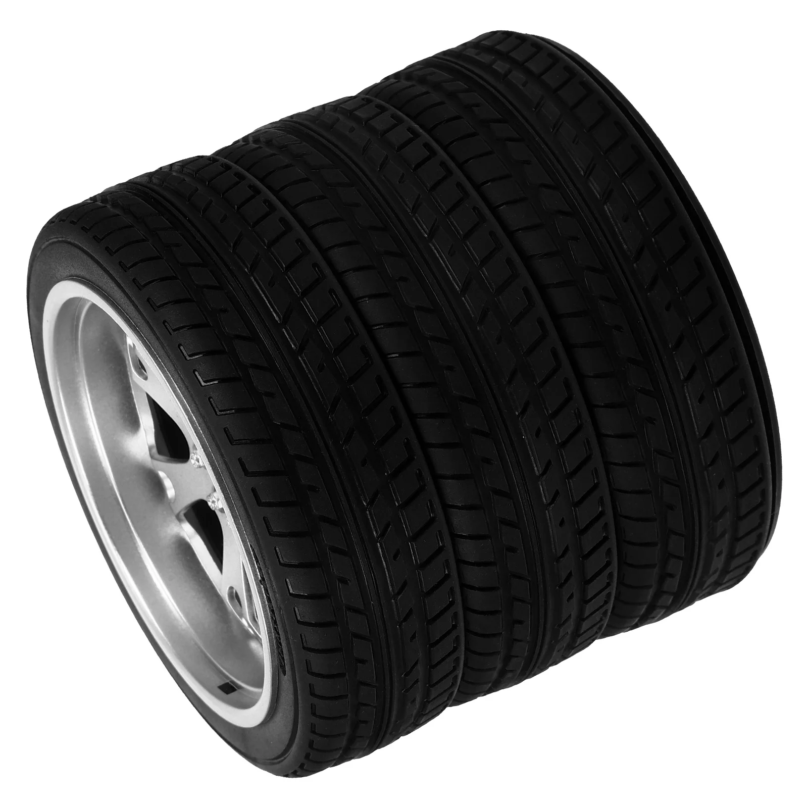 

Simulated Tire Office Pen Holder Stylish Office Desk Storage PVC Material Stylish Pen Holder Gift Idea Tyre Shape