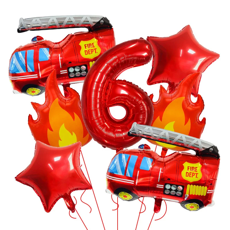 ชุดลูกโป่งฟอยล์รูปเปลวไฟธีมรถด - Balloon Arch Kit บทวิจารณ์และราคา