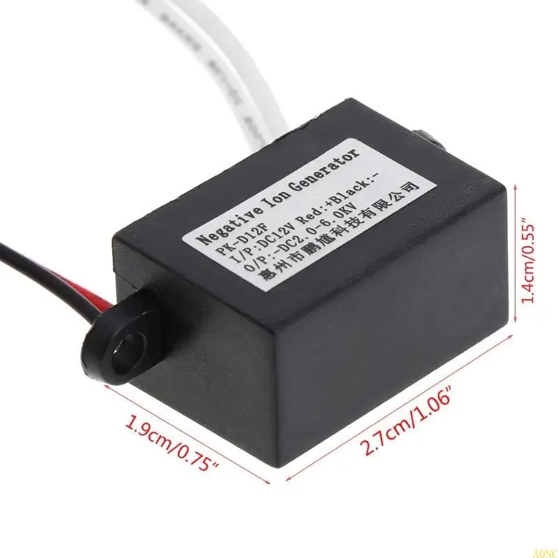 A0NC Compact Air -отрицательный ионный ионный ионный генератор ионизатор очиститель Career Car Home инструмент