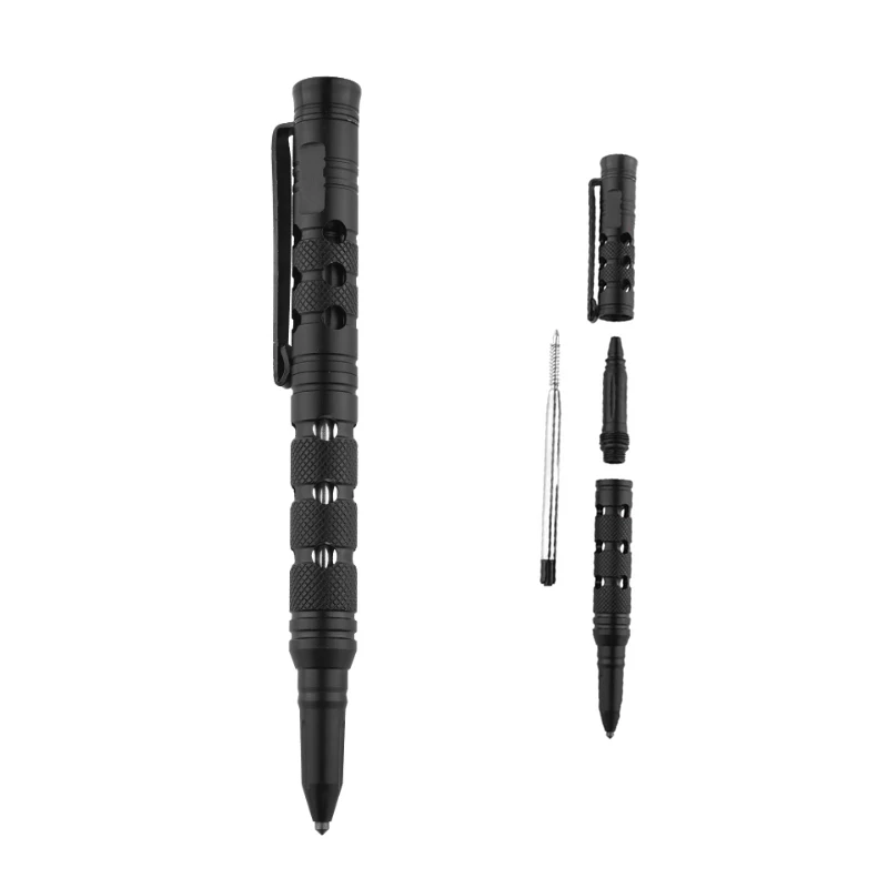 Outdoor Portable EDC Multifunctional Tungsten Steel Head Tactical Pen Car Emergency Window Breaking Tool