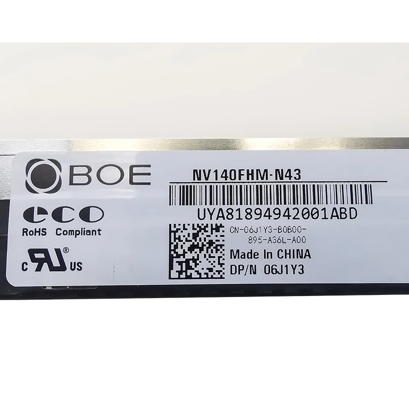 14,0 "FHD x 30pin сменный IPS экран NV140FHM-N43 NV140FHM N43 B140HAN02.1 для Boe ЖК-экран матрица для ноутбука