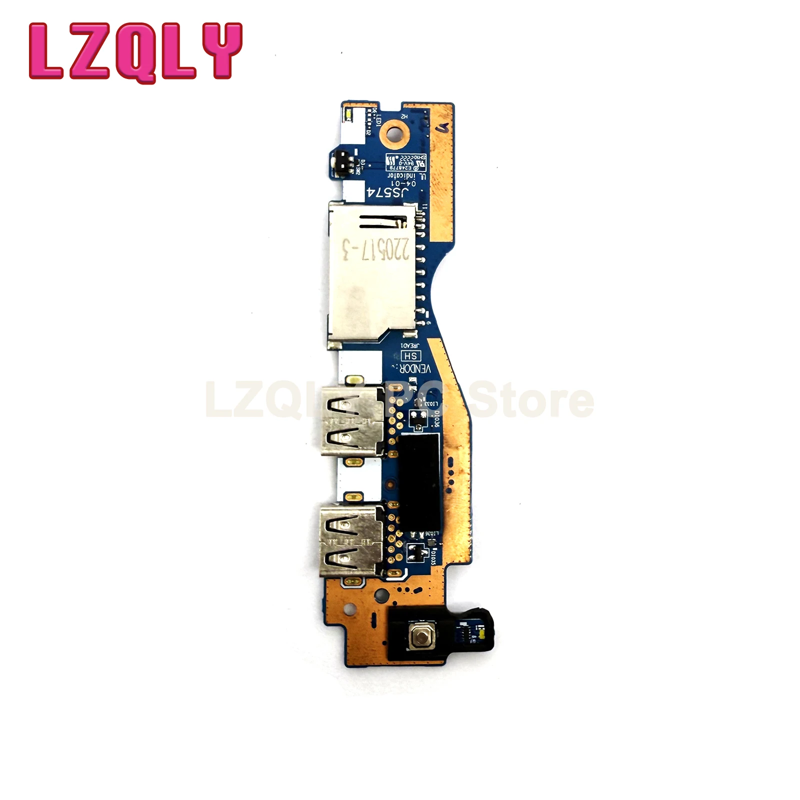 

LZQLY For Lenovo IdeaPad 5 15IAL7 82SF Xiaoxin-15IIL 2020 USB Power Button Board JS574 NS-E401