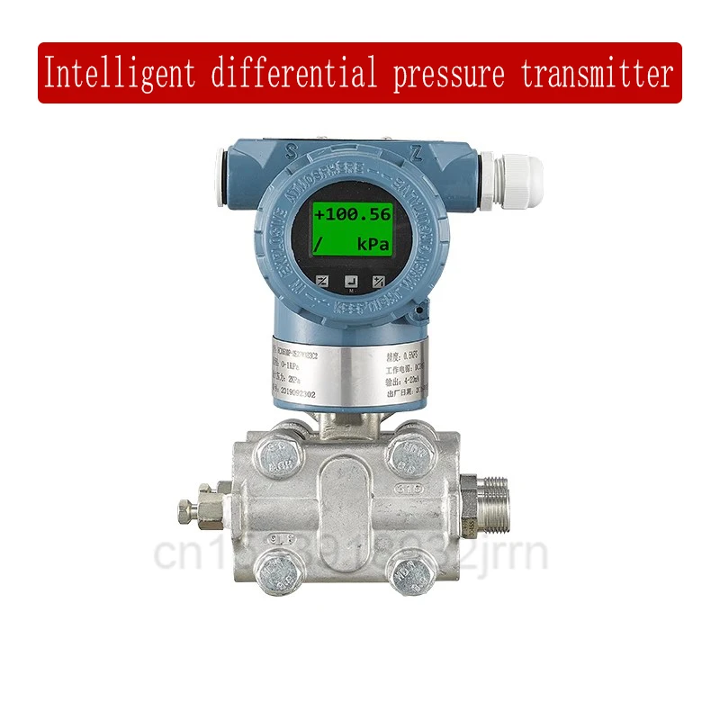 1pcs Intelligent Differential Pressure Transmitter 3051DP Capacitive Micro Differential Pressure Sensor4-20mA With HART Protocol