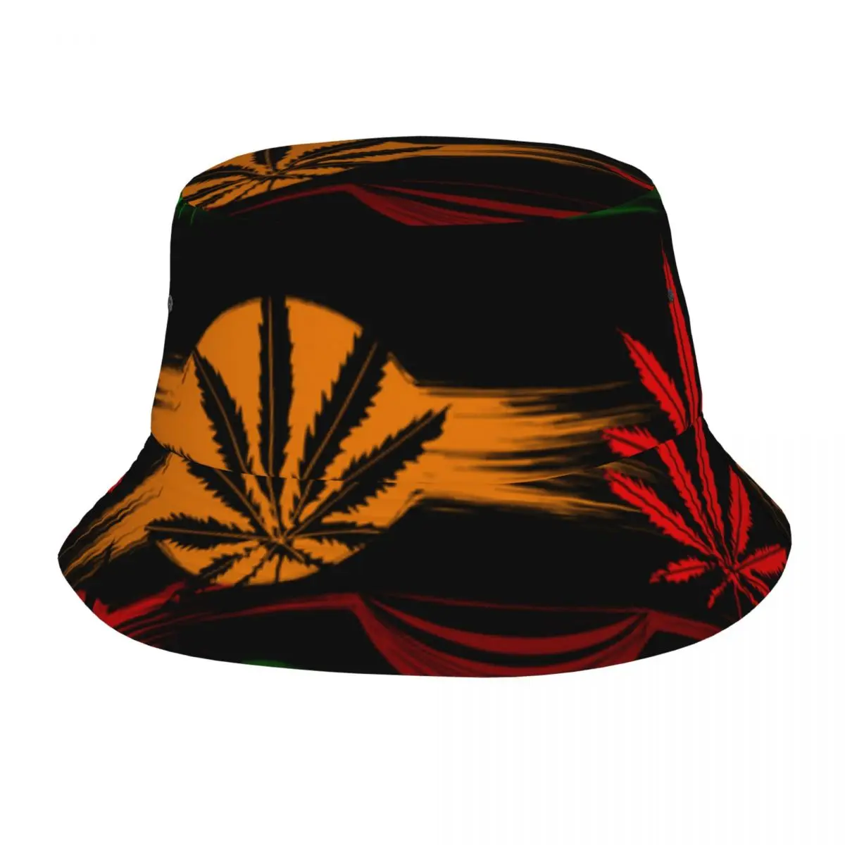 Bucket Bob Cap Hip Hop Gorros Reggea Color Panama Cap Beach Sun Fishing Hat