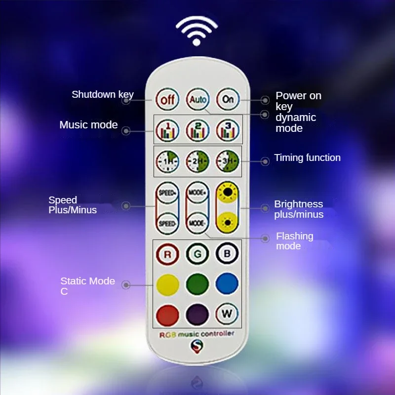 WS2812B WS2811 Led Bluetooth Controller for Addressable LED Strip Light Smd 5050 RGB LED Tape 24key IR Music Smart Controller