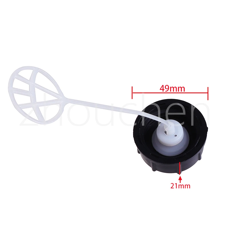 CMCP Fuel Tank Cap Fit 43cc 52cc Lawn Mower 40-5 Oil Fuel Tank Cap Grass Trimmer Replacement Parts Brush Cutter