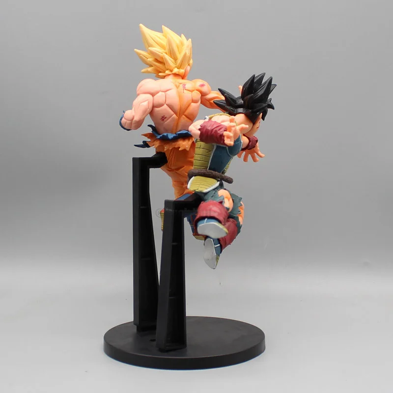 Figurine de Dessin Animé Dragon Ball Z, Son Goku, Bardock, Modèle Super Saisuperb, Statue en PVC, Collection de Jouets, Cadeau, 27cm