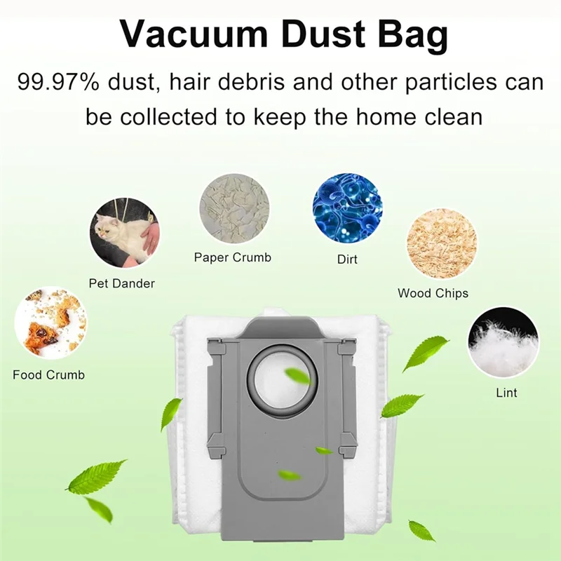 -ESTR 26 шт. для Roborock Saros Z70/G30, детали для космического пылесоса, боковая щетка, фильтр, накладка для швабры, мешок для пыли, аксессуары для подметальной машины