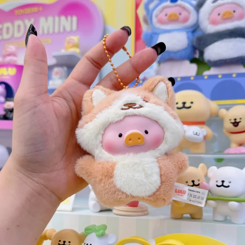 Nuovo autentico Lulu Pig Animal Party Puppet Show Series Blind Box Belle bambole in vinile Lulu Pig Bag Pendenti Scatola misteriosa come regali