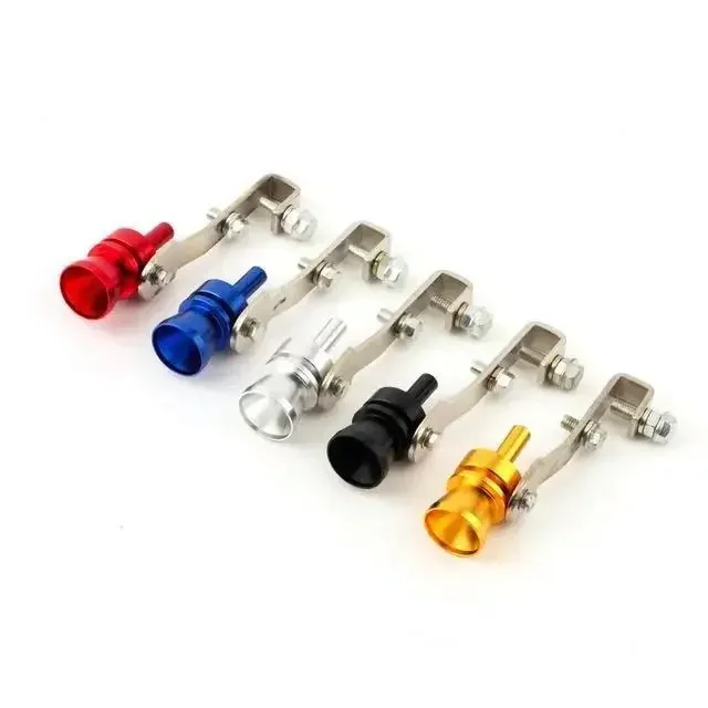 Durable Car Modified Turbine Whistle Exhaust Pipe Sounder Motorcycle Imitation Sounder Turbine Exhaust Sound Amplifier Whistle P