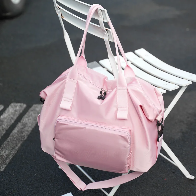 

Nylon Waterproof Foldable Large Capacity Lightweight Casual Travel Crossbody Bag Multi-Functional Handbag for Leisure