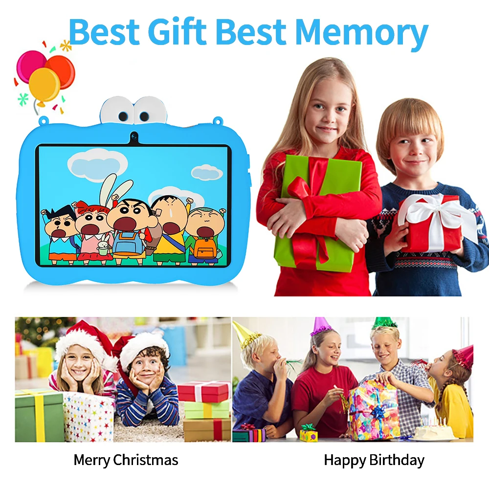 

Children's Learning Tablet, 7-inch, Android 12, HD Dual Camera, Early Childhood Educational Toys, Children's Gifts, 5G WiFi.