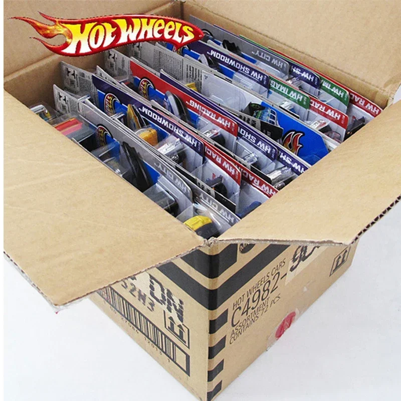 Original Hot Wheels Toy Car Toys for Children 5pcs To 72pcs Model Car Kids Toys Boys Hotwheels Diecast 1/64 Toys Car Birthday