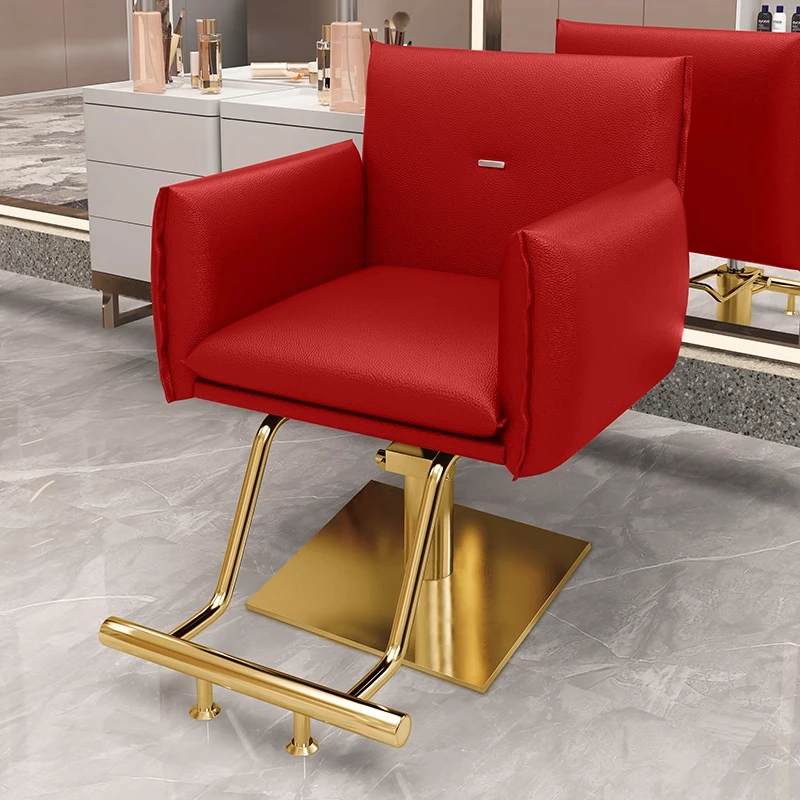 

Kids barber chair Vintage Shampoo Commercial barber chair Swivel Salao De Beleza Profissional Moveis Beauty Salon Furniture