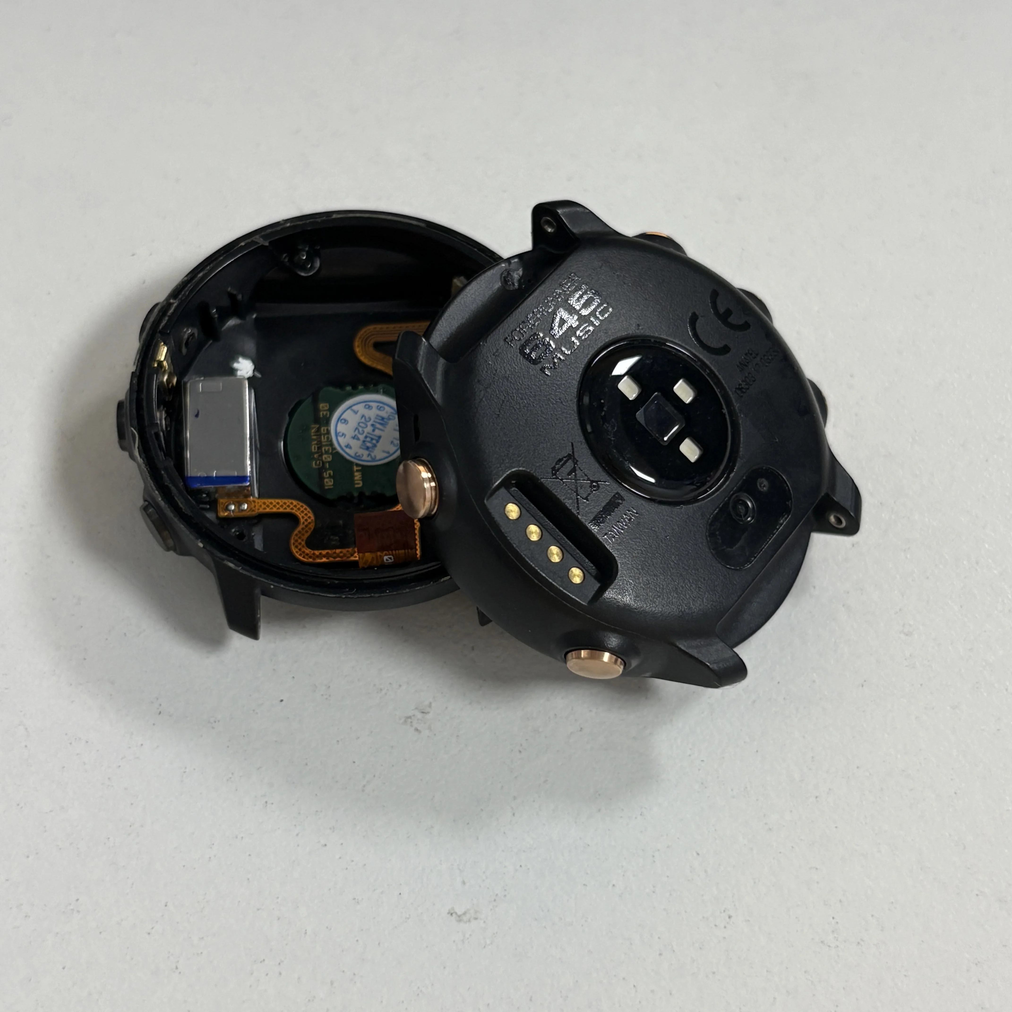 For GARMIN Forerunner 645 Forerunner 645 Music Back Cover Forerunner 645M Rear Cover Without Battery GPS Repair