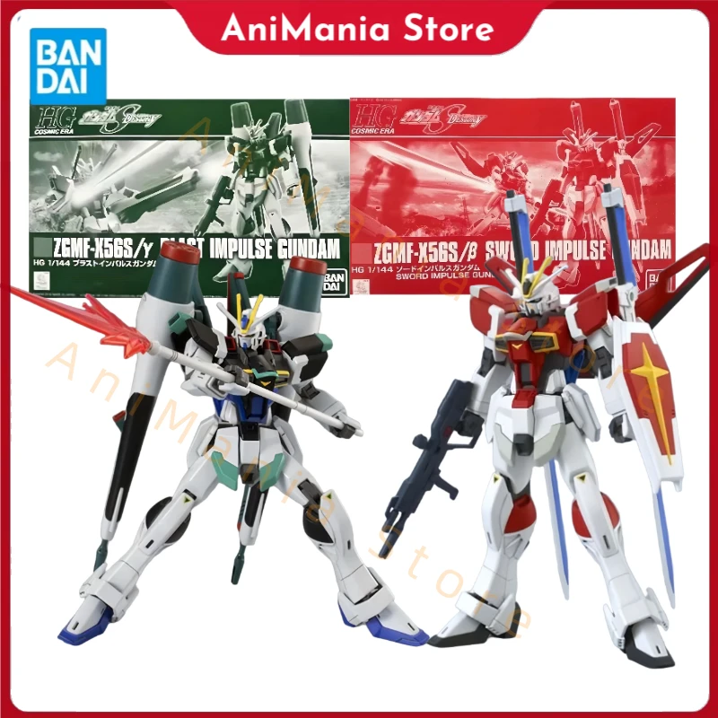 

Bandai Gundam Model Kit HG PB Blast Impulse Sword Impulse Фигурка Gunpla Строительный комплект Аниме Фигурки Игрушки для мальчиков Подарок