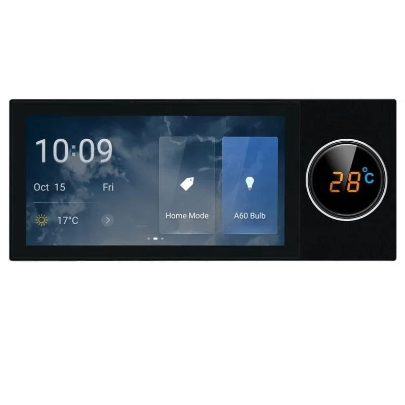 

Tuya Smart Home Multi-functional Touch Screen Zigbee Gateway WIFI Central Control Touch Panel